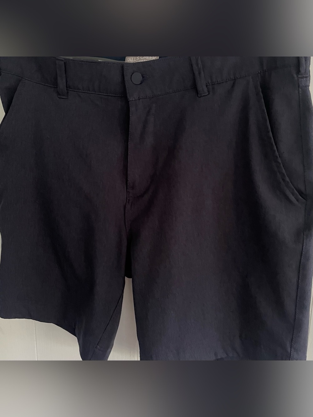 Falls Creek Men's Navy Performance Shorts Size-38